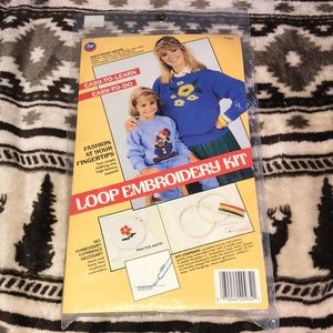 Boye Vintage Loop Embroidery Kit New sealed in original packaging